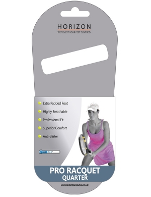 Horizon Women's Pro Racket Quarter Cut Socks